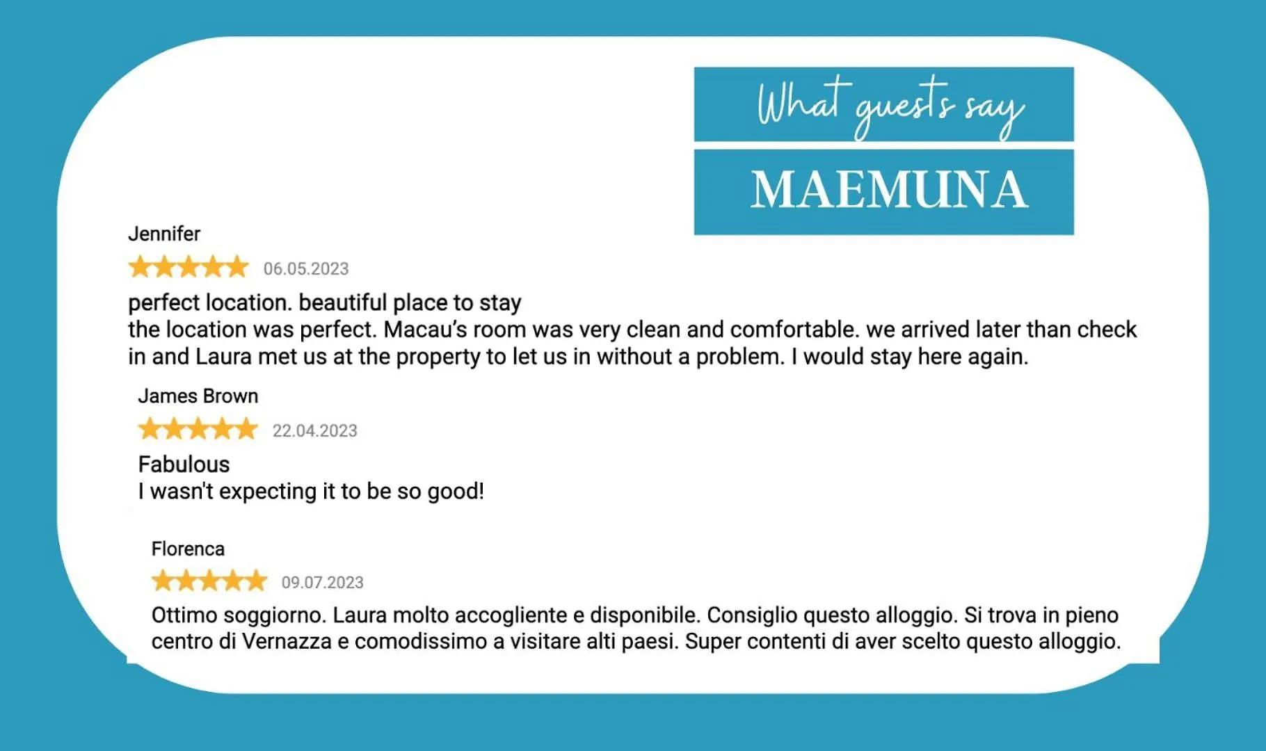 Maemuna Sea View 베르나차 아파트
